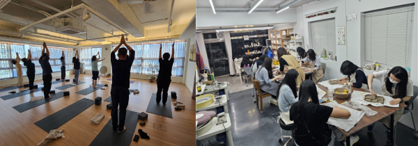 좌)웰니스 지원프로그램에 참여 중인 1인가족, 행복한 건강밥상 프로그램에 참여 중인 1인가족