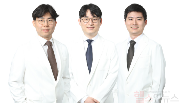 연세사랑병원 신규 의료진 왼쪽부터 신종관 부원장, 엄광식 부원장, 김진규 부원장 (연세사랑병원 제공)