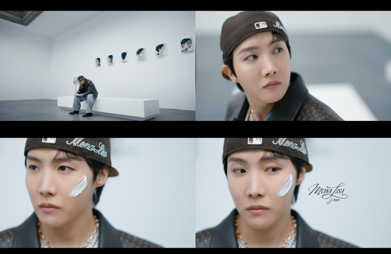 BTS 제이홉, 미술관 배경으로 한 신곡 ‘MONA LISA’ 뮤직비디오 티저 영상 공개