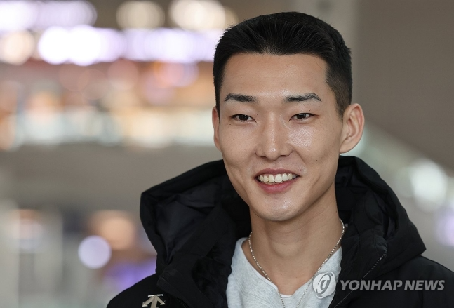 세계실내육상선수권대회 출전 앞둔 우상혁