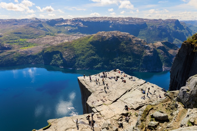 ▲ 여행이지, 북유럽 패키지 이미지(노르웨이)