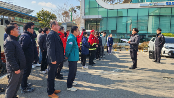 동소방훈련. ⓒ 보성군