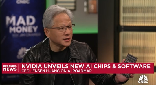 (상보) 엔비디아 CEO "트럼프 관세, 단기적 큰 영향 없을 듯"..엔비디아 1.8%↑, 반도체지수도 1%↑