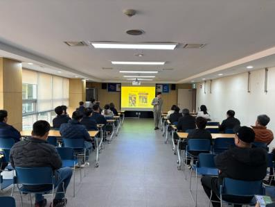 중대재해처벌법 관내 기업 교육. ⓒ 화순군