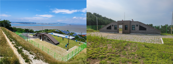 무의배수지, 용유배수지 전경