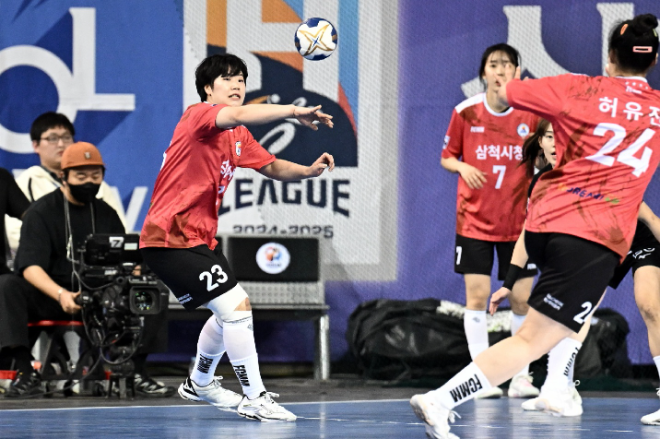 신한SOL페이 24 25 핸드볼 H리그 삼척시청 김민서