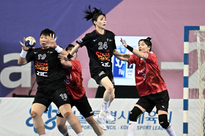 신한SOL페이 24 25 핸드볼 H리그 SK슈가글라이더즈 강경민