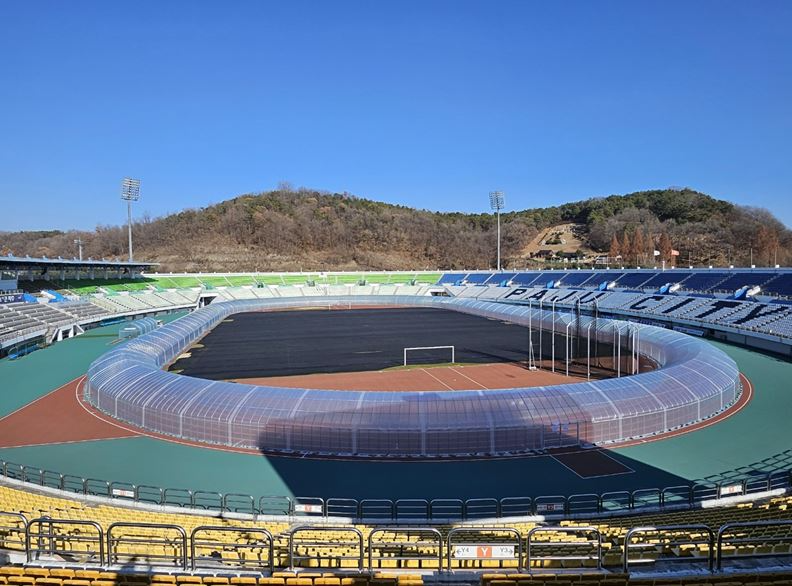 동계 맞춤형 러닝구장