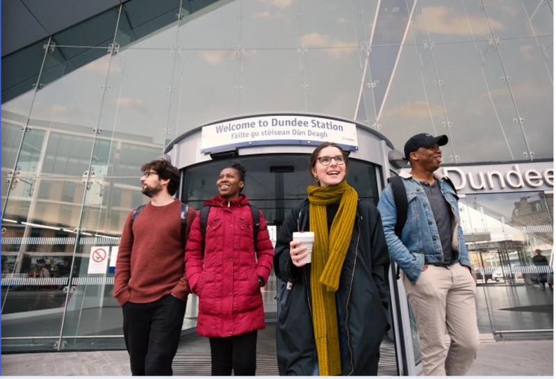 스코틀랜드의 던디(DUNDEE) 대학의 경우 지난해 외국인 유학생 수가 27%나 감소한 것으로 나타났다. 사진=대학 홈피 캡처