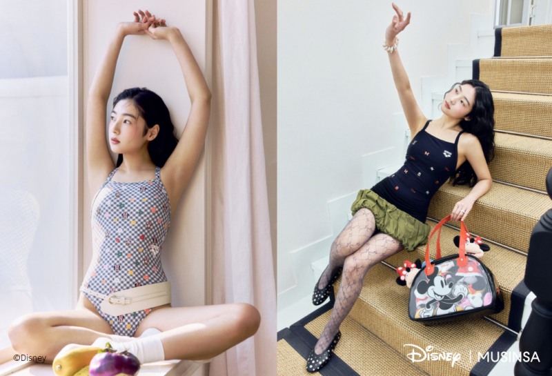 무신사가 글로벌 스포츠 브랜드 아레나(ARENA)와 월트디즈니 컴퍼니 코리아의 협업 제품을 오늘 '무신사 에디션'으로 한정 발매한다. (무신사 제공)