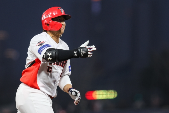 연타석 홈런을 날린 나성범