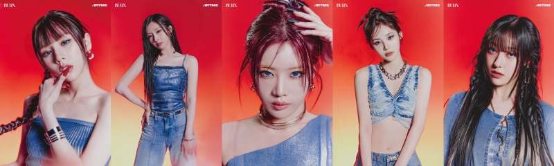아르테미스, 압도적 비주얼 품은 'BURN' 개인 콘셉트