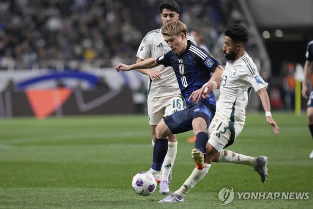 일본 축구대표팀의 도안 리쓰