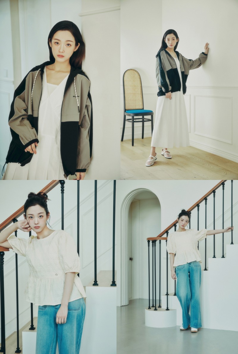 쥬시쥬디, 25 SS 컬렉션 출시…배우 이유미와 함께한 감각적인 여름 화보 공개