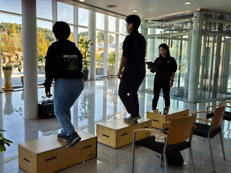 국민체육진흥공단의 대표사업인 국민체력 100 사업과 연계한 경륜·경정 과몰입 완화 프로그램