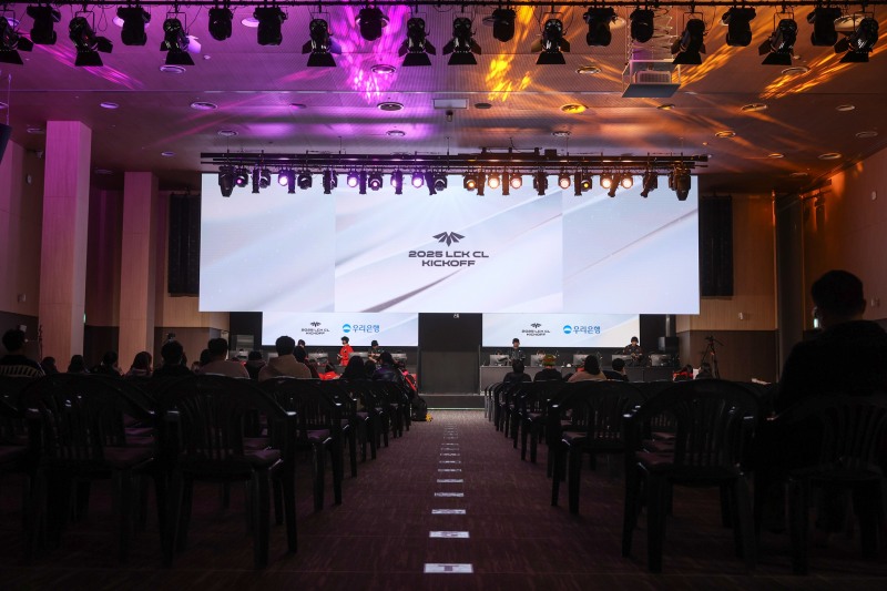2025 LCK CL 경기장(사진=CL 제공).