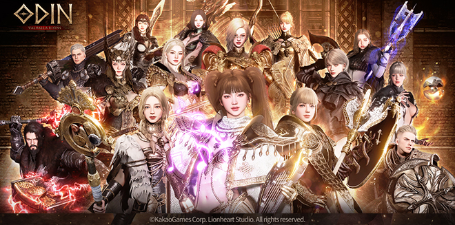 '오딘: 발할라 라이징' 클래스 밸런스 케어 업데이트 관련 이미지. 자료 제공 : 카카오게임즈