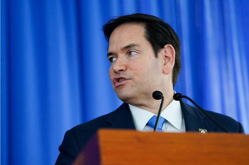 마코 루비오 국무장관은 27일(현지시간) 반 이스라엘 시위로 비자가 취소된 유학생이 300명이 넘는다고 말했다. 사진=로이터통신