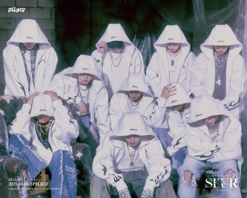 싸이커스, 미니 5집 TRICKY 버전 콘셉트 포스터 공개…사건 현장 속 별종들의 거친 무드