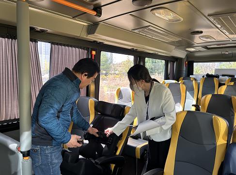 전남교육청 어린이통학버스 안전점검 실시 사진