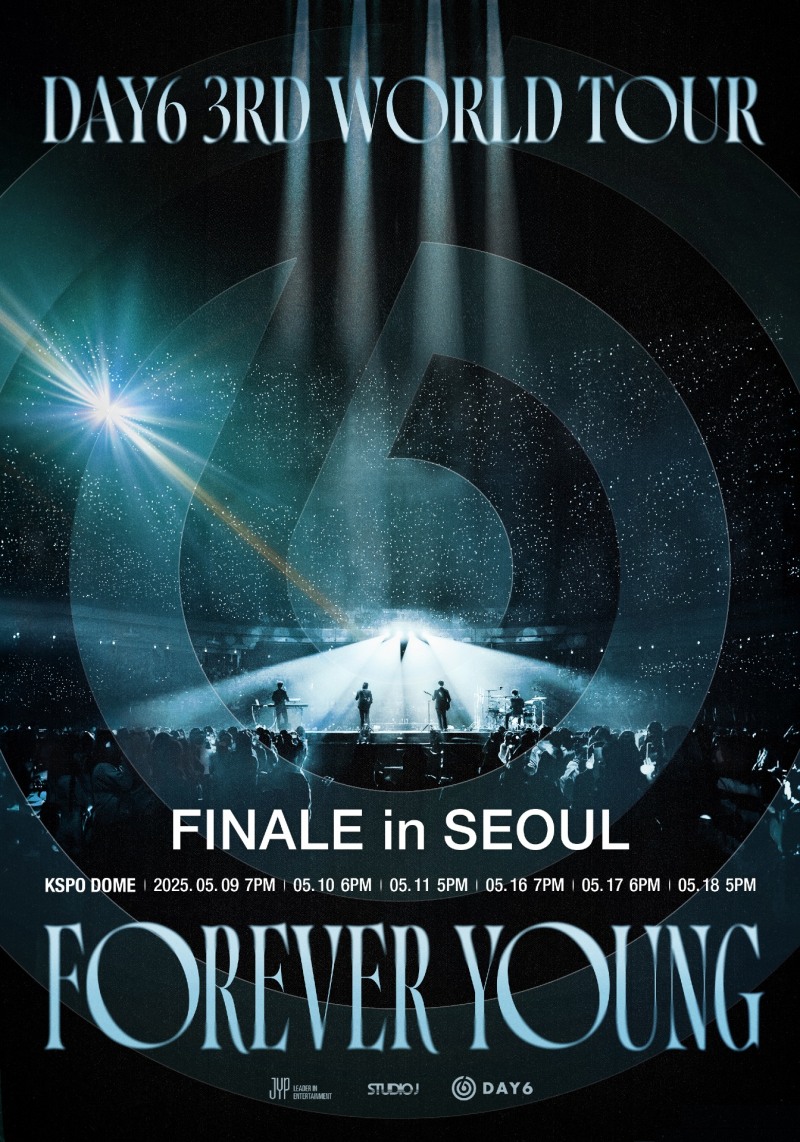 DAY6, KSPO DOME 단독 입성…5월 세 번째 월드투어 피날레 공연 개최 확정
