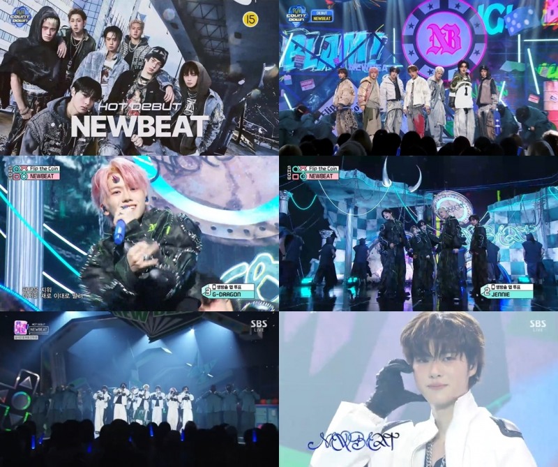 뉴비트, 데뷔 1주차 활동 성료…육각형 아이돌 입증