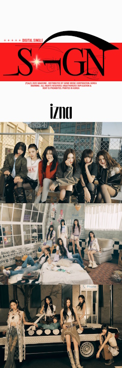 izna, 31일 첫 디지털 싱글 ‘SIGN’ 발매…중독성 강한 후렴+포인트 안무 ‘열풍 예감’