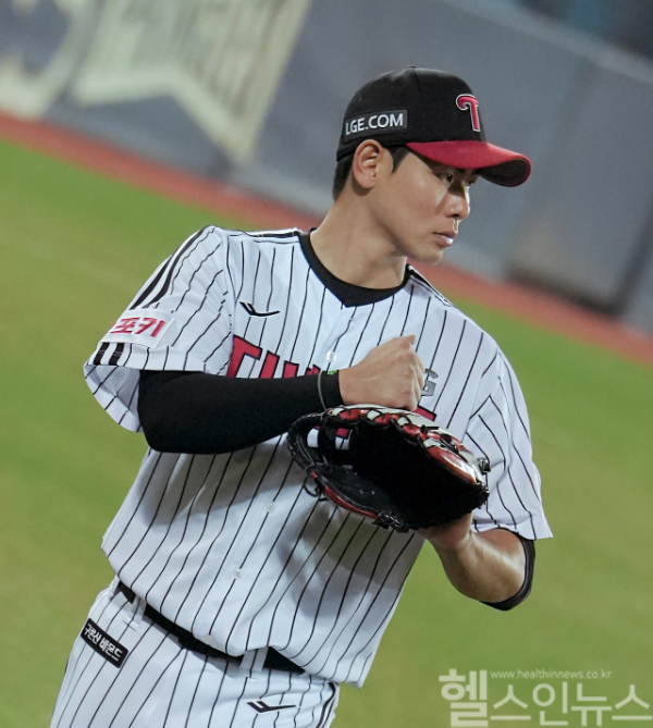 LG트윈스 홍창기 선수 (출처 : 인스타그램 @changki.dada)