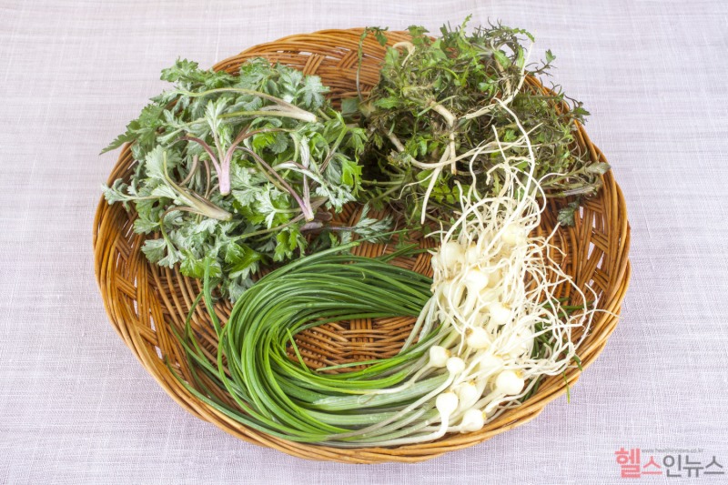 봄나물은 그야말로 제철 보약이다. 다른 채소처럼 저장하거나 수입하기 어려워, 지금이 아니면 신선한 봄나물을 제대로 맛보기 힘들다. (클립아트코리아)