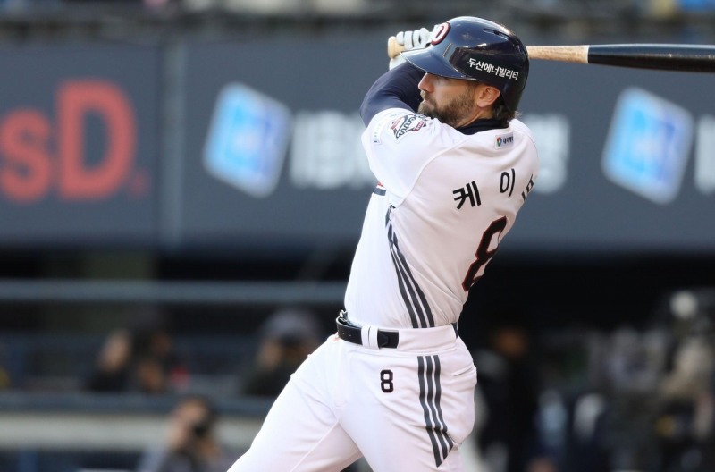 두산 베어스 외국인 타자 제이크 케이브