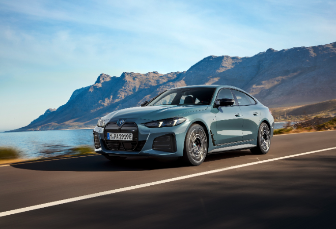 BMW 고성능 전기차 '뉴 i4 M50 엑스드라이브 그란 쿠페' 부분변경 모델 ⓒBMW