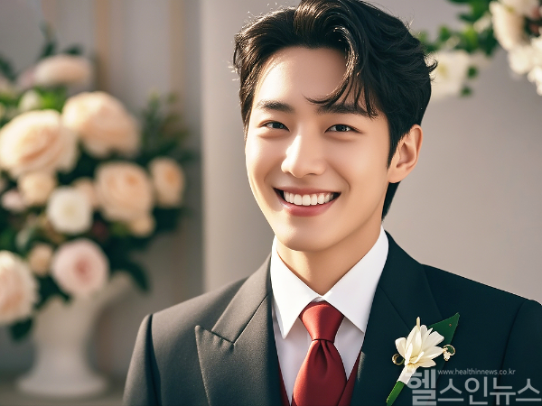 결혼을 앞둔 예비 신랑들이 외모 관리에 적극적으로 나서며, 수염 제모, 다이어트, 눈썹 관리, 눈가 개선 등을 통해 세련된 이미지를 완성하려는 트렌드가 증가하고 있다. (클립아트코리아)