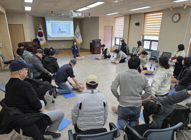 광주시, 시민 대상 심폐소생술 상설 교육 운영 (광주시 제공)