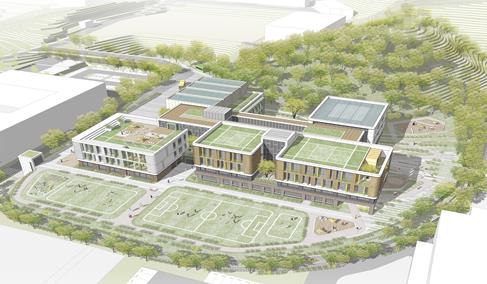 제3공립특수학교, 남구 옥동에 신설…2028년 2월 준공-조감도