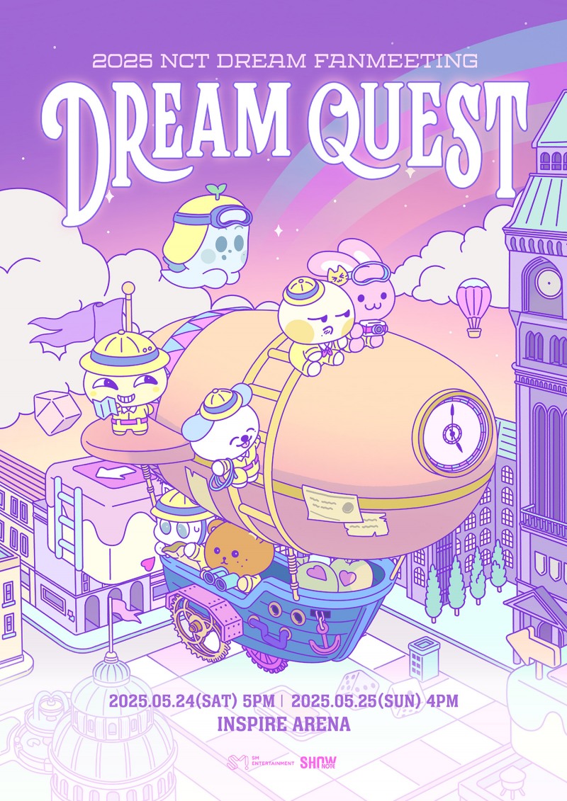 NCT DREAM, 5월 팬미팅 ‘DREAM QUEST’ 개최…시즈니와 떠나는 유쾌한 모험 예고