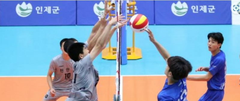 2023 하늘내린인제배 전국중고배구대회 모습