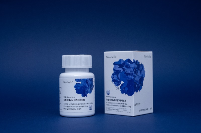 뉴벨라, NMN·레스베라트롤 담은 역노화 영양제 출시