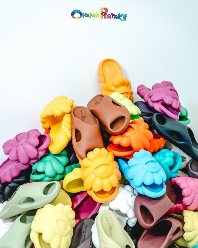 CJ온스타일이 일본의 세계적인 팝 아티스트 무라카미 다카시의 풋웨어 브랜드 ‘오하나 하타케’를 국내 최초로 론칭한다. (CJ온스타일 제공)