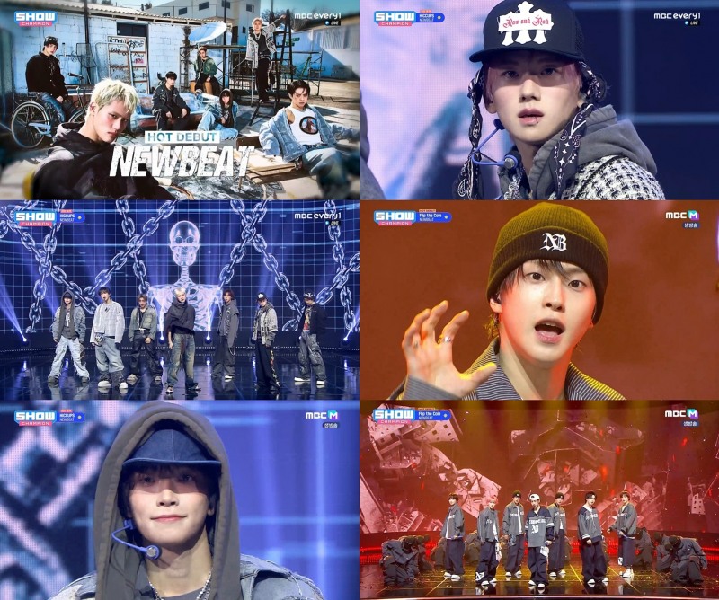 '쇼! 챔피언' 뉴비트, 신인답지 않은 라이브+무대 매너 ‘팬心 저격’