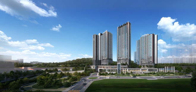 풍무역 롯데캐슬 시그니처 투시도 ⓒ롯데건설