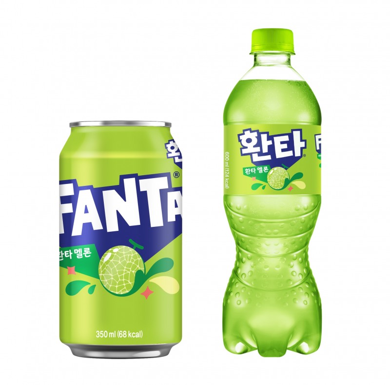 코카-콜라사가 자사 음료 브랜드 ‘환타’의 신제품으로 ‘환타 멜론’을 선보인다. (코카-콜라 제공)