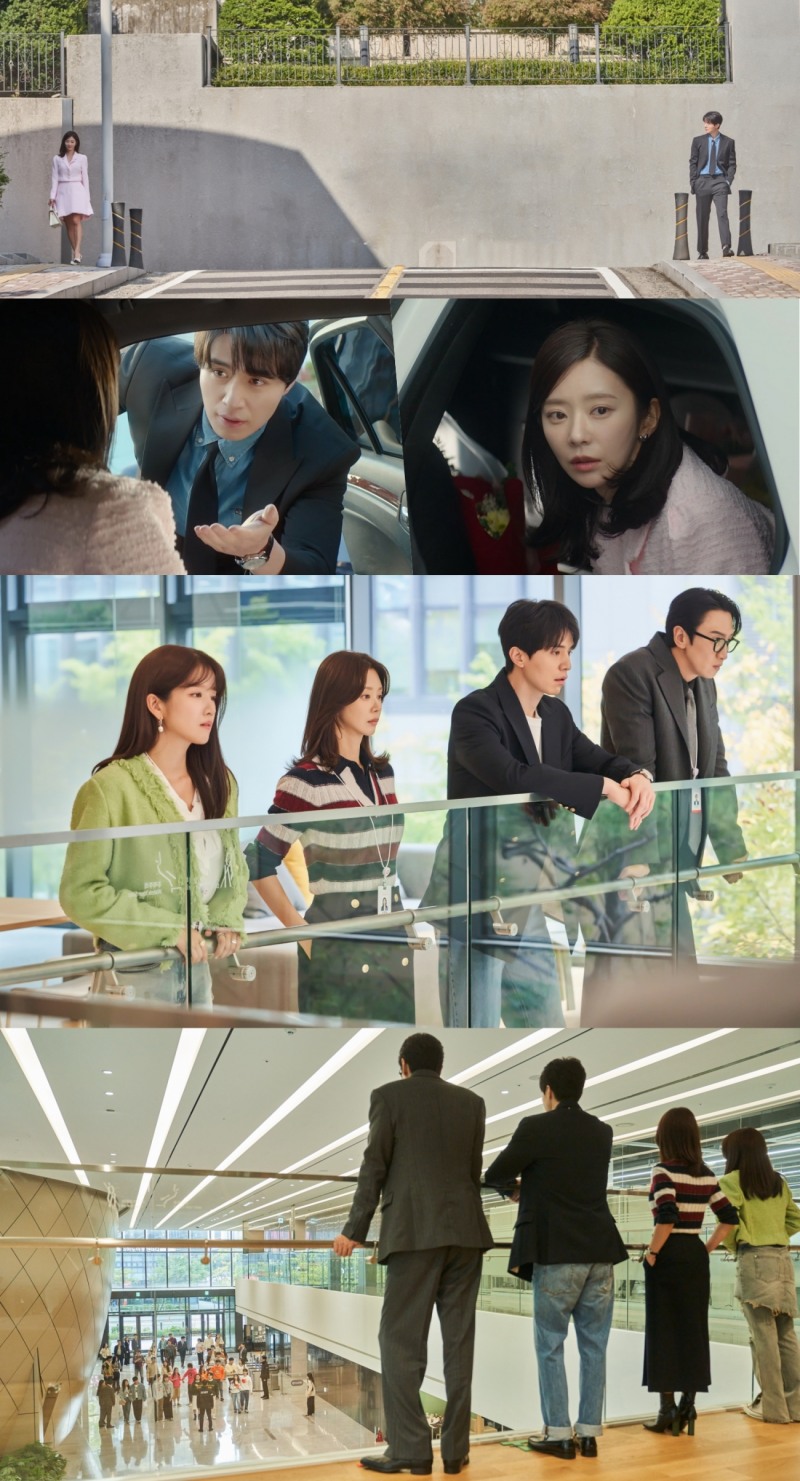 ‘이혼보험’ 이동욱X이주빈, 마음의 거리 좁힌다…‘두근두근’ 걸음 맞춘 나란한 출근길