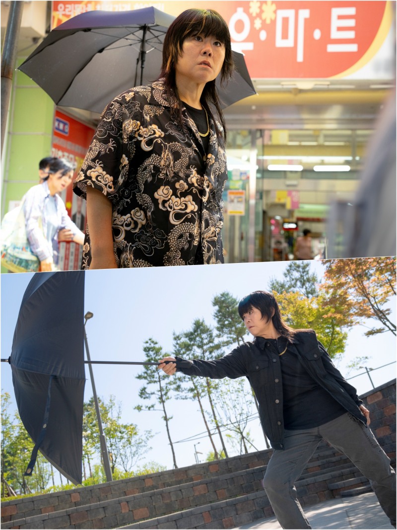 ‘천국보다 아름다운’ 이정은 캐릭터 스틸 컷 공개…역대급 파격 비주얼 변신