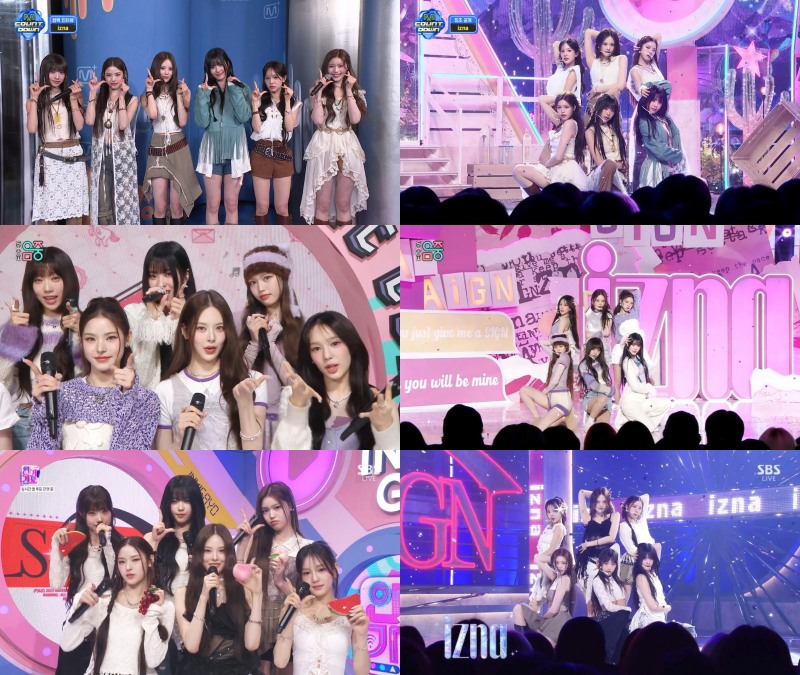 izna(이즈나), ‘SIGN’ 컴백 첫 주 활동 성료…완성형 퍼포먼스의 정석