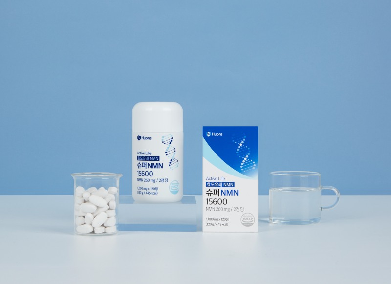 휴온스, 효모유래 NMN 함유한 ‘슈퍼 NMN 15600’ 출시