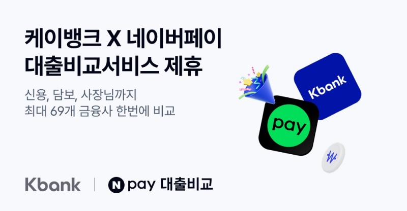 케이뱅크, '네이버페이 대출비교 서비스' 도입