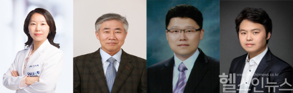 (왼쪽부터) 나이랑 서울대병원 융합의학과 교수·백선하 신경외과 교수, 박원철 서울대 융합과학기술대학원 교수, 릉대순 상하이교통대 교수 (서울대병원 제공)