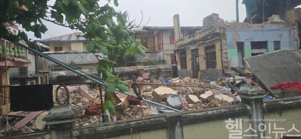 그린닥터스-온병원, 미얀마 지진 진앙지 만달레이서 의료 지원 (온병원 제공)