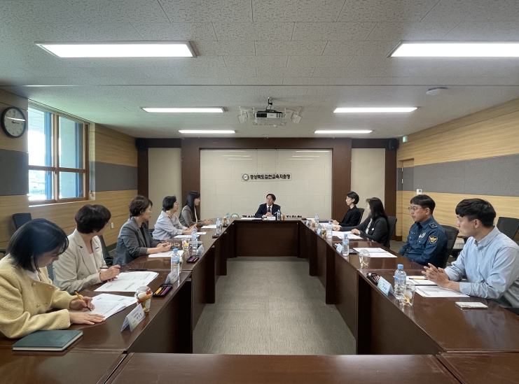 김천교육지원청 ․ 김천보건소 ․ 김천경찰서 ․ 학교 합동 2025학년도 학교 흡연예방사업 협의회 개최