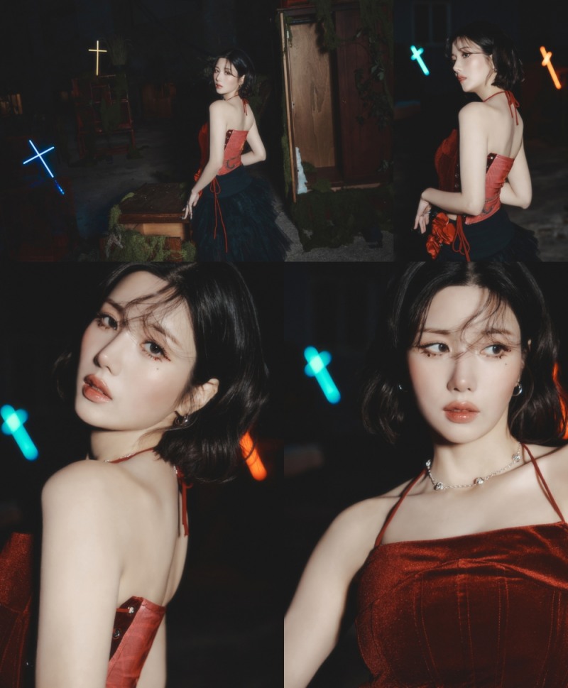 권은비, ‘Hello Stranger’ 세 번째 콘셉트 포토 공개…‘아찔+우아’ 뒤태